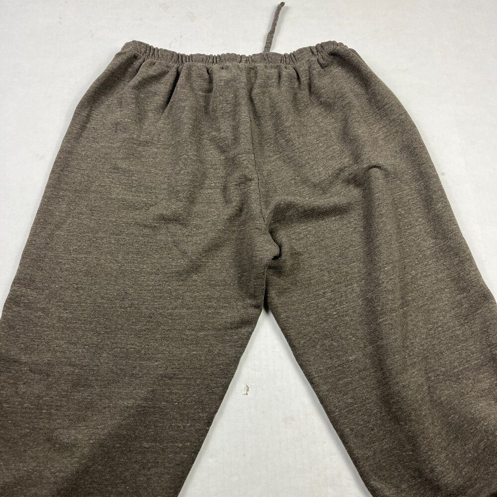 Goodlife Brown French Terry Jogger Pants Loungewear Minimalist Pants USA Medium - Picture 10 of 11